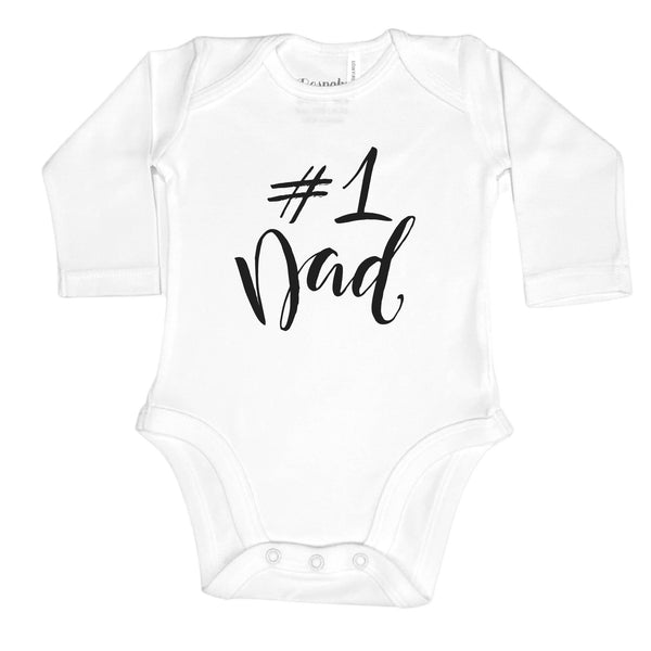 Baby Bodysuit - Custom Personalized Motocross Jersey 6-12 Months / White