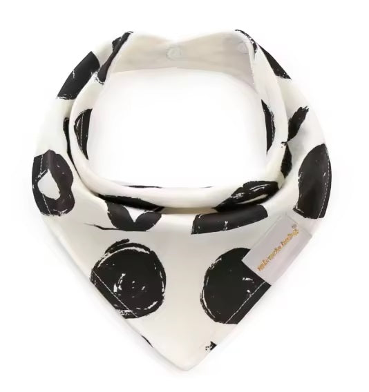 Black Spot Bandana Bib