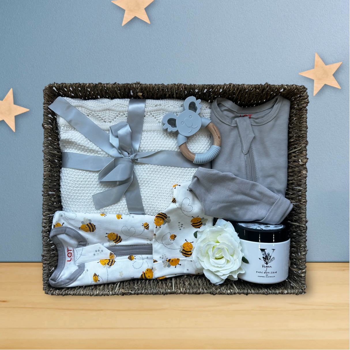 Soothing Grey Hamper