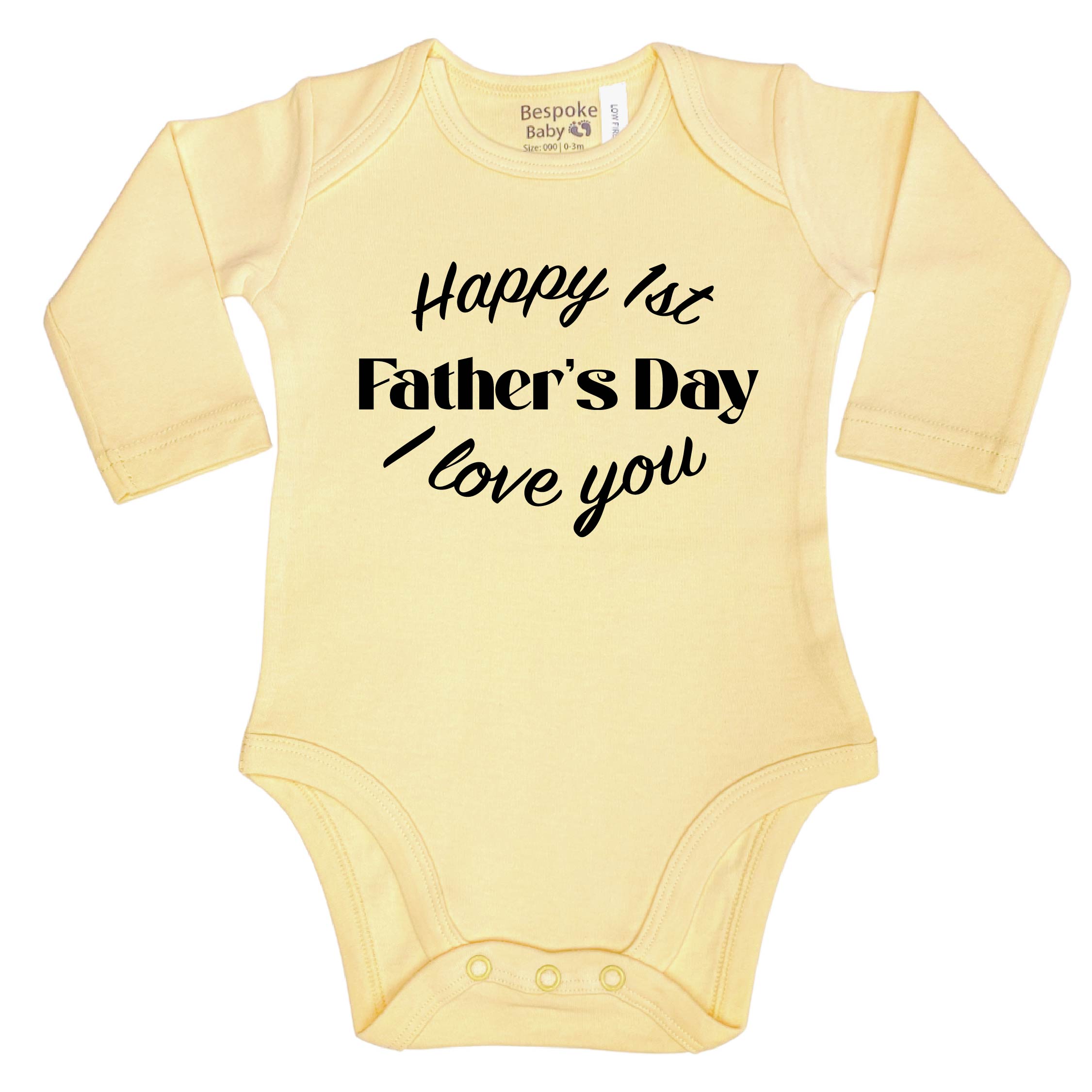 Happy 1st best sale fathers day onesie