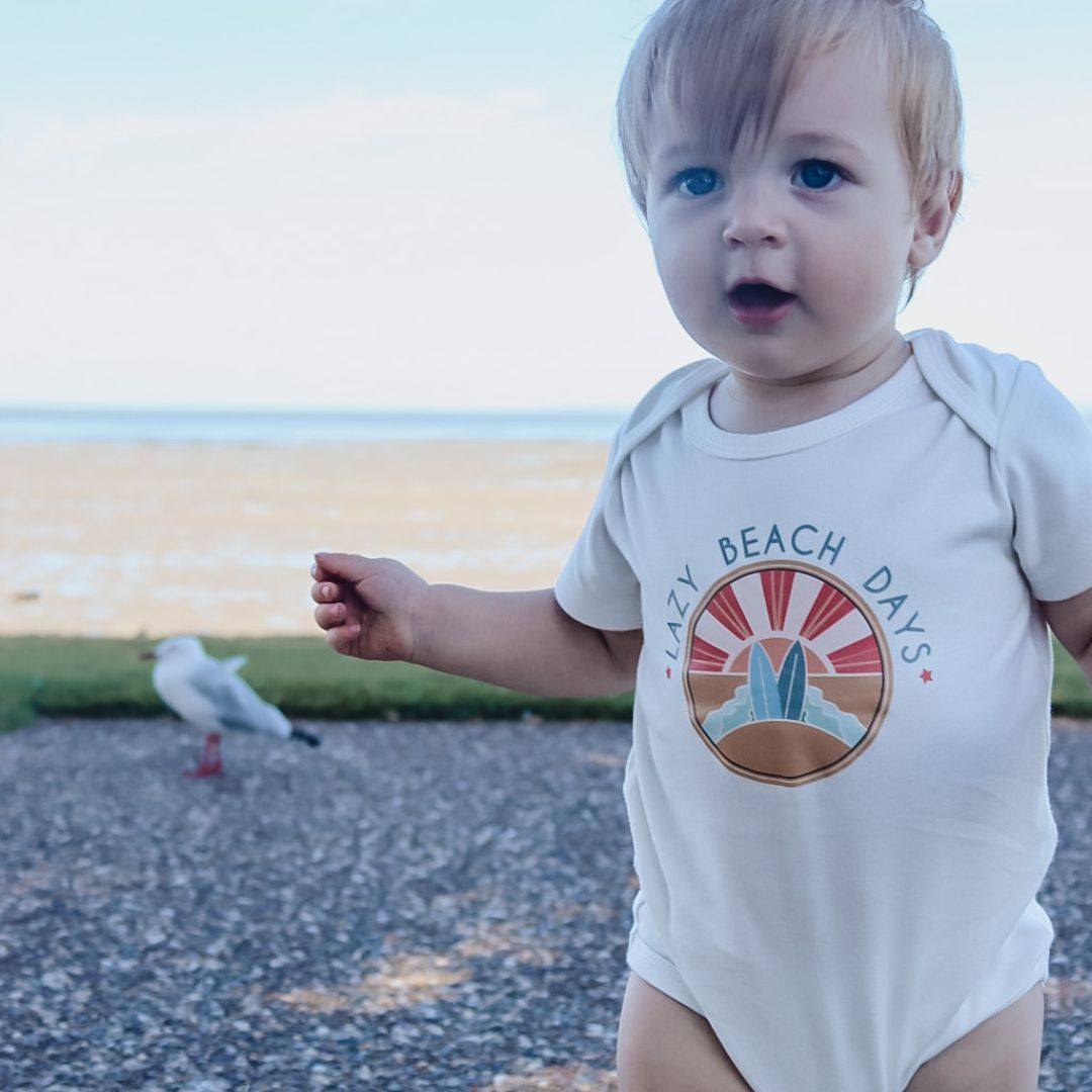 Beach clearance baby onesie