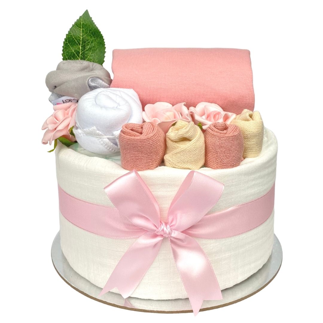 Baby Nappy Cake - 3 Tier