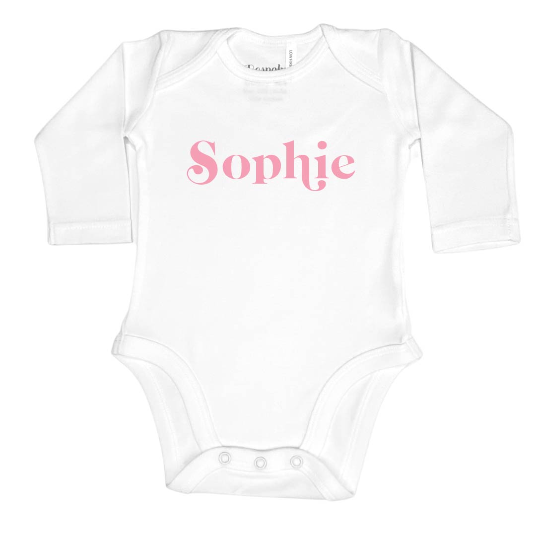 Personalised baby onesie sales australia