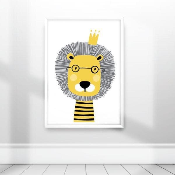 King of the Jungle Lion Wall Art