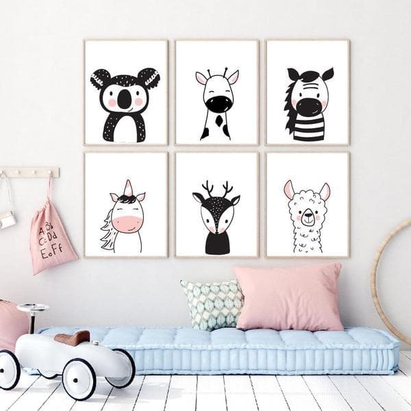 Nursery 2024 frames wall