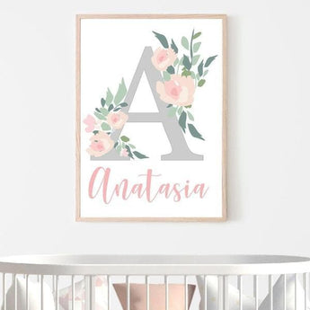 Personalised Baby Wall Art | Personalised Birth Details | Bespoke Baby ...