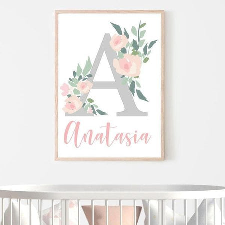 Personalised Baby Wall Art 