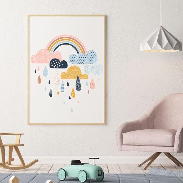 Rainbow prints hot sale for nursery